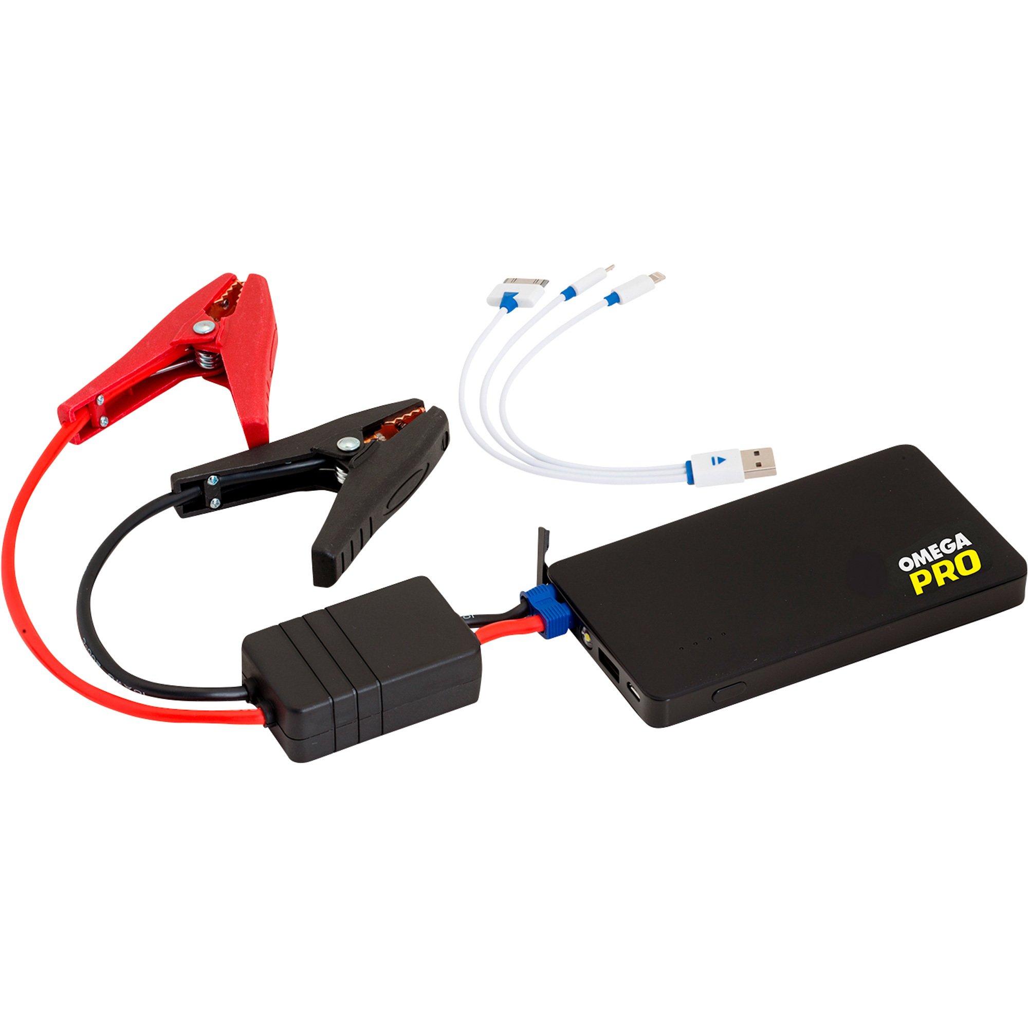 Omega Pro Portable Power Supply and Jump Starter — 350 Starting/700 Peak Amps, 12V, 8400 Watts, Model# OMEGA PRO 6000